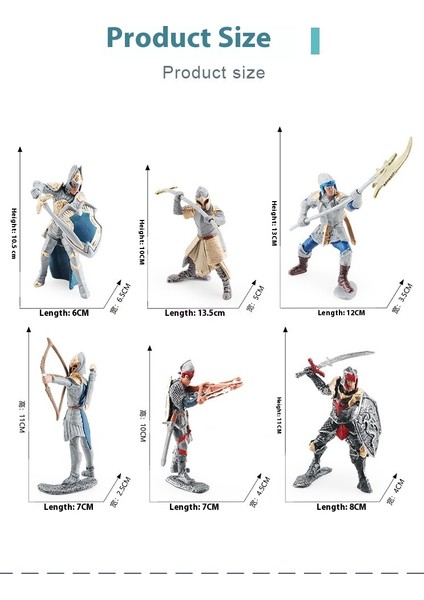 Batı Mitolojik Şövalye Modeli Süsleme Oyuncağı (Yurt Dışından) fırsatları