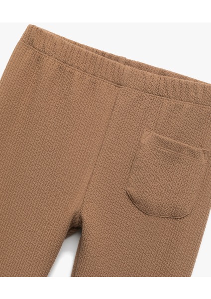 Beli Lastikli Ribanalı Cep Detaylı Basic Tayt modelleri