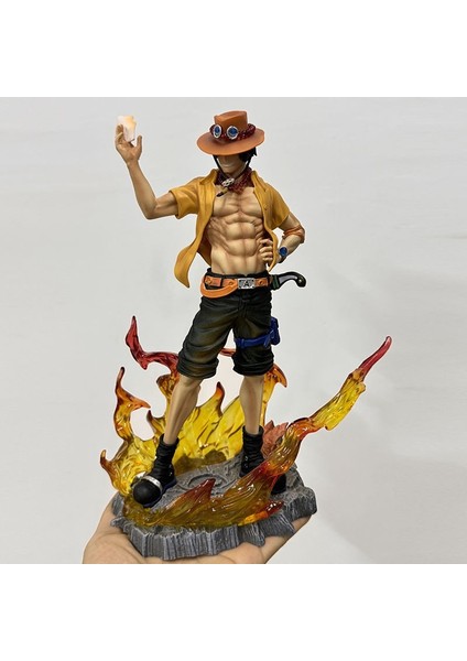 King Of Thieves As Flame Ace Değiştirilebilir Yarım Gövde Heykel Sahne Maketi Süs (Yurt Dışından)