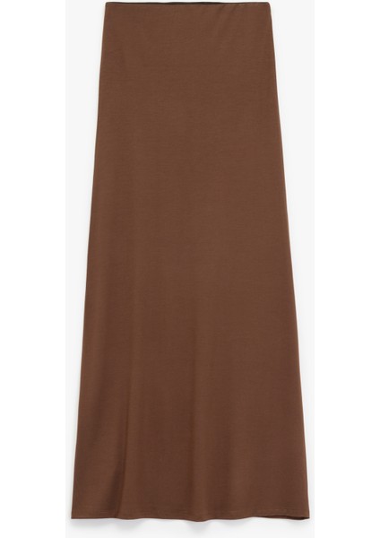 Viskon Yüksek Bel Midi Kalem Etek fiyatları