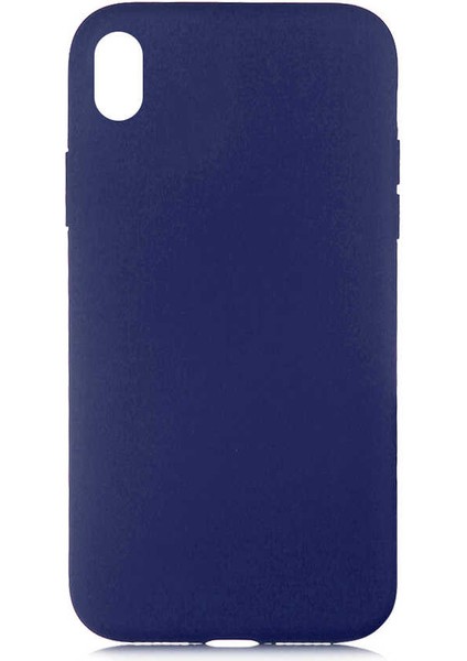 iPhone Xr 6.1 Uyumlu Zıvo Lsr Laaakan Kapak-Mavi