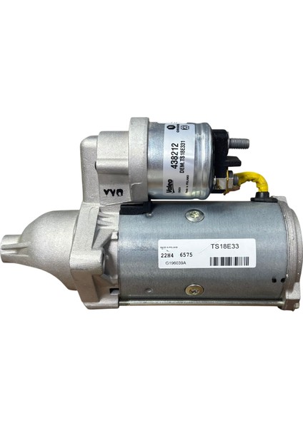 Valeo Opel Astra H 1.3 Cdti 2005-2011 Marş Motoru 10 Diş (438212)