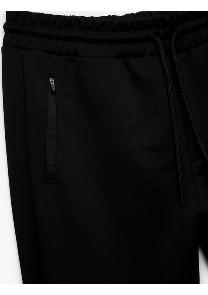 Scuba Kumaş Fermuarlı Cep Detaylı Jogger Spor Eşofman Altı modelleri