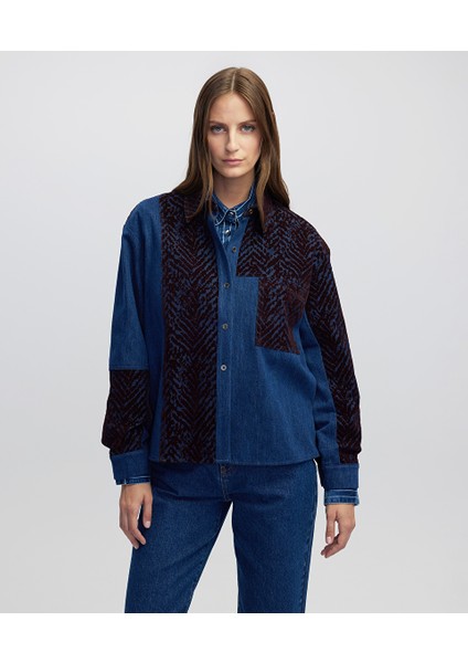 Denim Mix Gömlek IW6250025092035