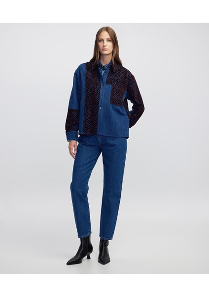 Denim Mix Gömlek IW6250025092035 fiyatları