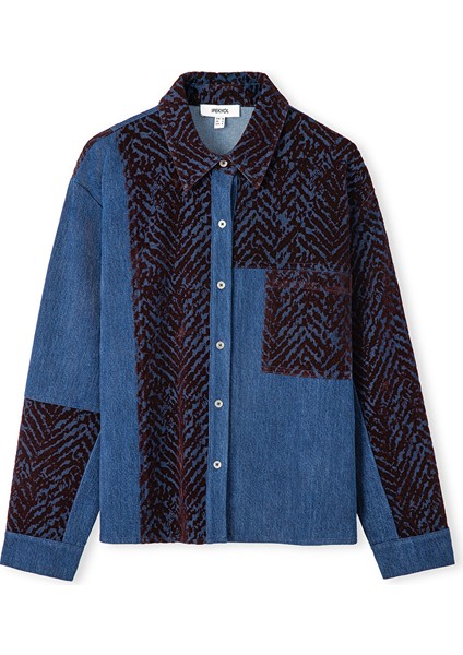 Denim Mix Gömlek IW6250025092035 indirimleri