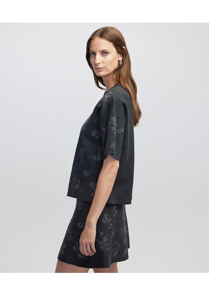 Çiçek Nakışlı Triko IW6250050375036 modelleri