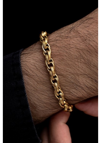 Erkek Çelik Bileklik - Sarmal Model Çelik Bileklik fiyatları