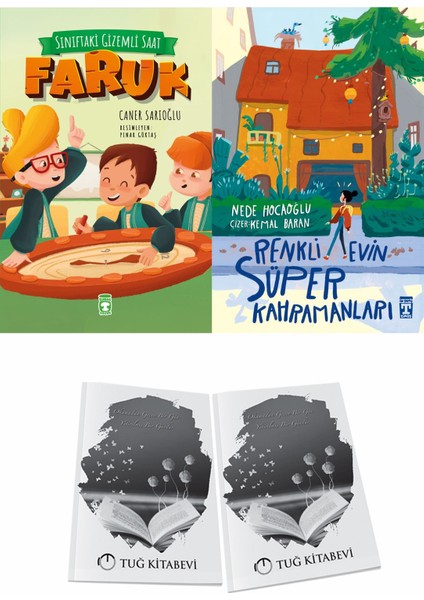 Sınıftaki Gizem Li Saat Faruk ve Renkli Evin Süper Kahramanları + Hediyeli