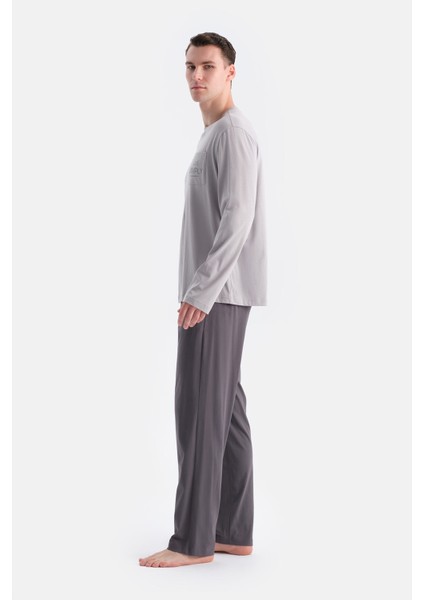 Uzun Kollu Cepli Tişört Pantolon Takım modelleri