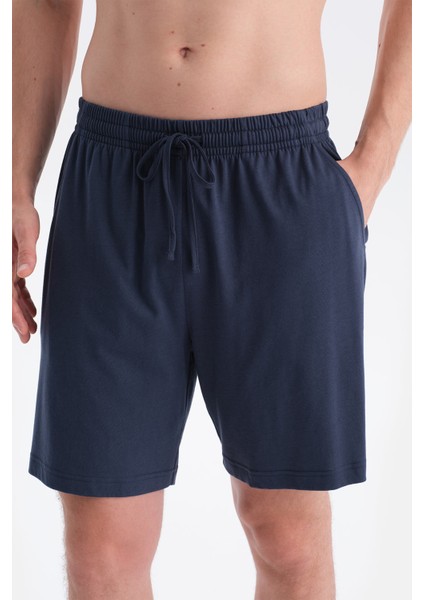 Kısa Kollu Pat ve Cep Detaylı Üçlü Takım