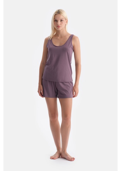 Kalın Askılı Pamuk Modal Atlet Şort Takım fırsatları