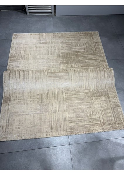 Impressive Koleksiyonu 4 Metrekare Bej Krem Modern Salon Mutfak Yatak Odası Halısı indirimleri