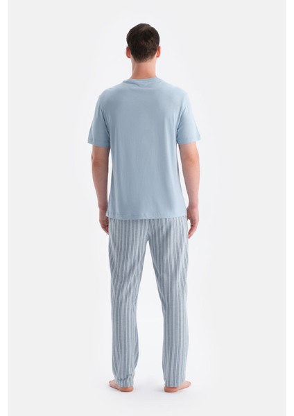 Kısa Kollu Altı Çizgili Tişört Pantolon Takım fiyatları