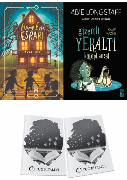 Ahşap Evin Esrarı ve Gizem Li Yeraltı Kütüphanesi 4 Kayıp Hazine + Hediyeli