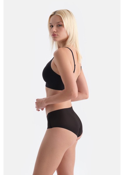 Siyah Linora Balensiz Dikişsiz Toparlayıcı Sütyen modelleri