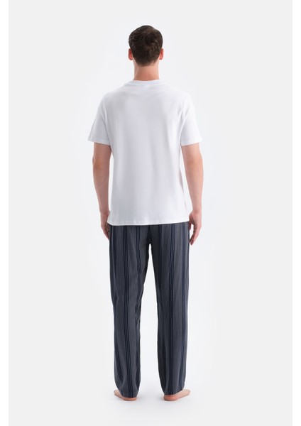 Çizgili Viskon Dokuma Pantolon fiyatları