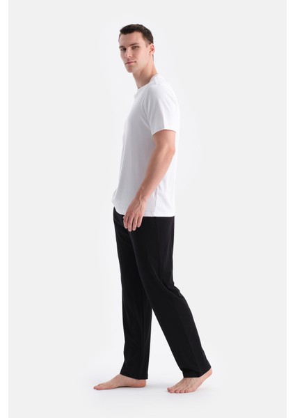 Pamuk Modal Ikili Örme Pantolon modelleri