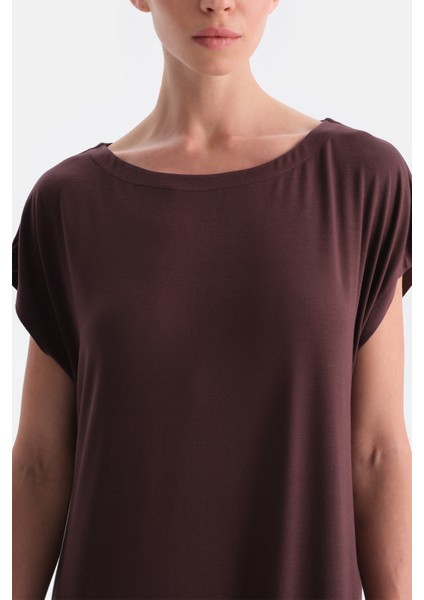 Yırtmaçlı Kısa Kollu Gecelik fırsatları