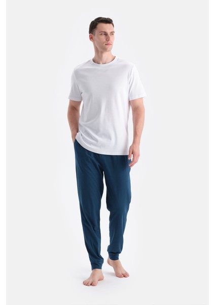Jogger Paça Basıc Penye Modal Pantolon