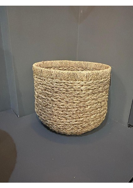 Saksı CL-11042 Casalinda Yuvarlak Naturel Saksılık fiyatları