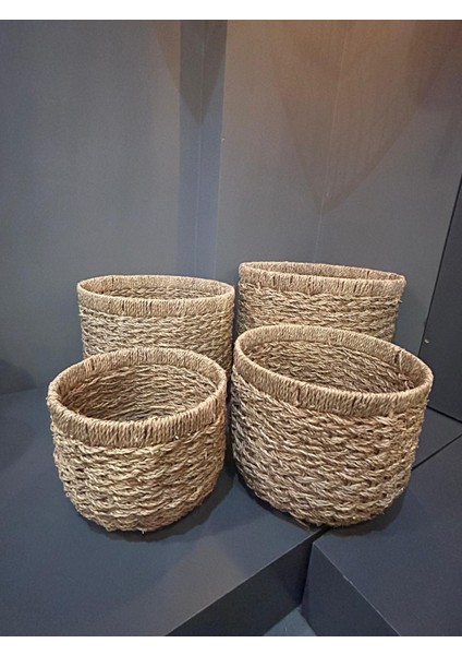 Saksı CL-11042 Casalinda Yuvarlak Naturel Saksılık modelleri