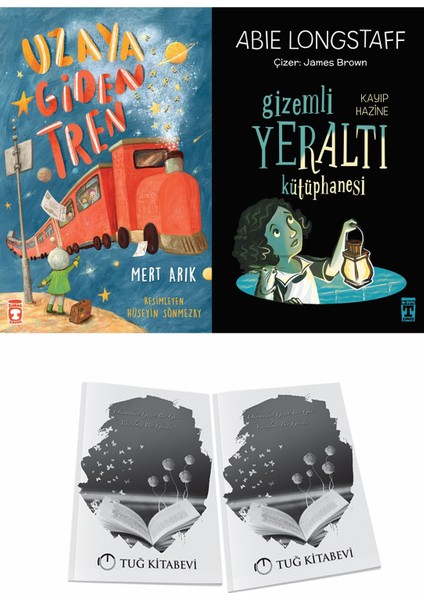 Uzaya Giden Tren ve Gizem Li Yeraltı Kütüphanesi 4 Kayıp Hazine + Hediyeli