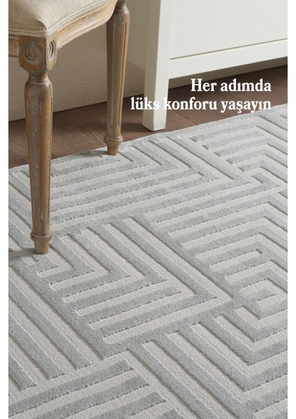 Modern Oturma Odası Halısı Salon Halısı Yolluk Gri Halı Hav Toz Vermez Kolay Temizlenebilir Halı fiyatları