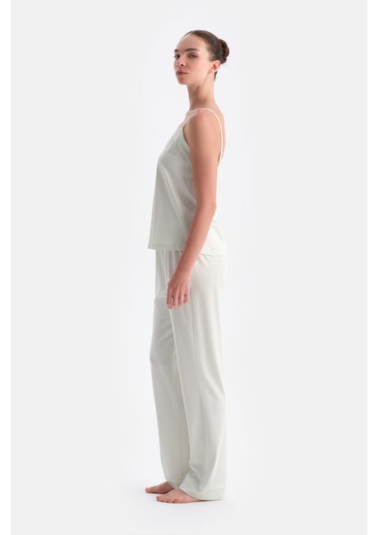 Dantel Detaylı Atlet Pantolon Takım modelleri