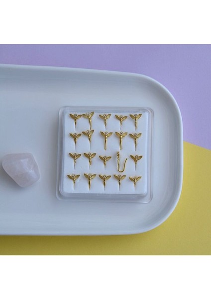 Deliksiz Gümüş Sıkıştırmalı Melek Figürlü Hızma 925 Ayar