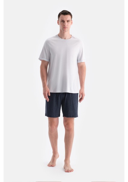 Kısa Kollu Altı Desenli Tişört Şort Takım fırsatları