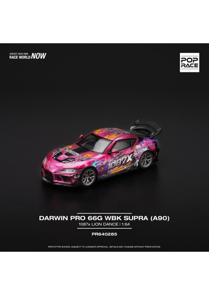 1/64 Darwin Pro 66G Wbk Supra A90 1087X Lion Dance