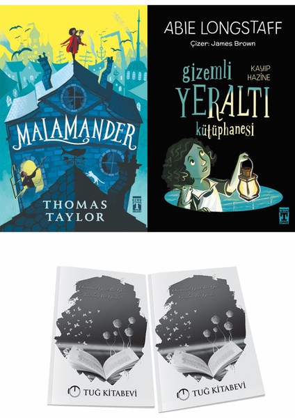 Malamander ve Gizem Li Yeraltı Kütüphanesi 4 Kayıp Hazine + Hediyeli