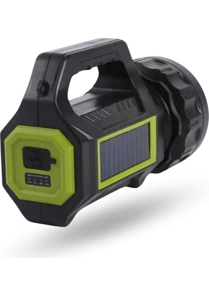 Büro Ev Ofis Kamp Keyfi Için Şarjlı 10W LED Yan Cob Işıklı El Feneri modelleri