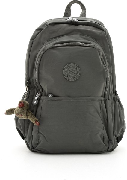 Sanmorris Krinkır Kumaştan Unisex Laptop Okul ve Spor Çantası