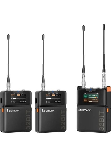 K9 Digital Duo Uhf Kablosuz Mikrofon Sistemi