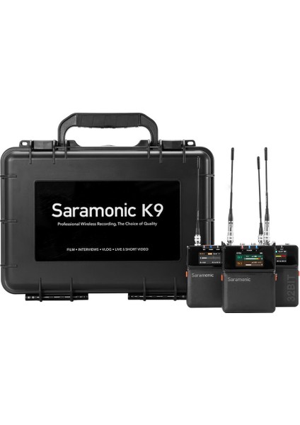 K9 Digital Duo Uhf Kablosuz Mikrofon Sistemi fiyatları