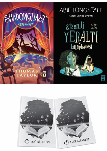 Shadowghast Karakasvet ve Gizem Li Yeraltı Kütüphanesi 4 Kayıp Hazine + Hediyeli