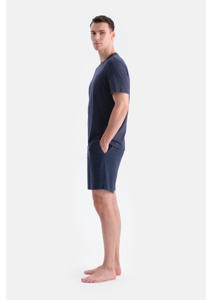 Kısa Kollu Cepli Tişört Şort Takım modelleri