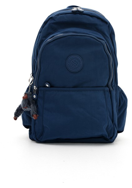 Sanmorris Krinkır Kumaştan Unisex Laptop Okul ve Spor Çantası