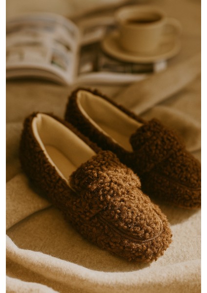 Ultra Yumuşak Peluş Kadın Ev Babeti Ses Yapmaz Hafif Taban Panduf fiyatları