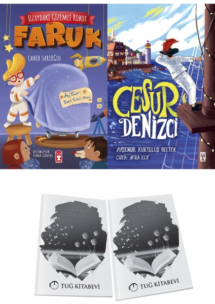 Uzaydaki Gizem Li Robot Faruk ve Cesur Denizci + Hediyeli