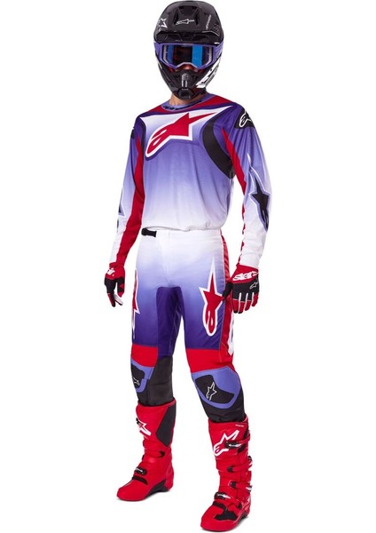 Fluid Wurx Kros Motosiklet Jerseyi Mavi Kırmızı modelleri