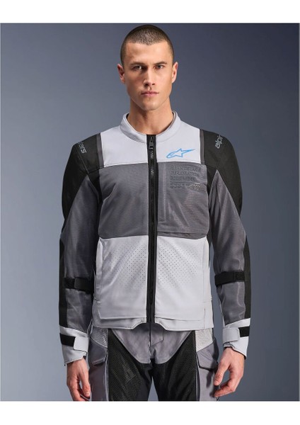 St-2 Air Korumalı Motosiklet Montu Gri Siyah modelleri