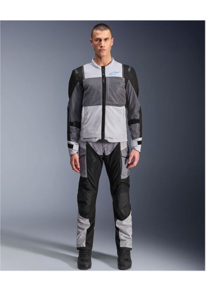 St-2 Air Korumalı Motosiklet Montu Gri Siyah indirimleri