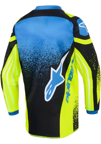 Kid Racer Nomur Çocuk Off-Road Motosiklet Jerseyi Sarı Mavi fiyatları