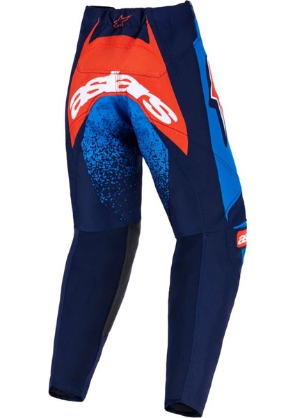 Kids Racer Nomur Çocuk Kros Motosiklet Pantolonu Mavi Kırmızı fiyatları