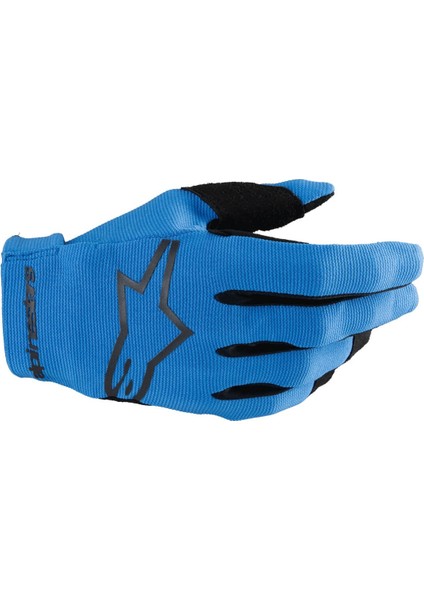 Radar Off-Road Motosiklet Eldiveni Mavi Siyah