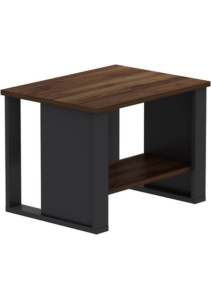 Boss Ofis Sehpası Antrasit Kemençe, Orta Sehpa, Dekoratif Sunum Sehpası indirimleri