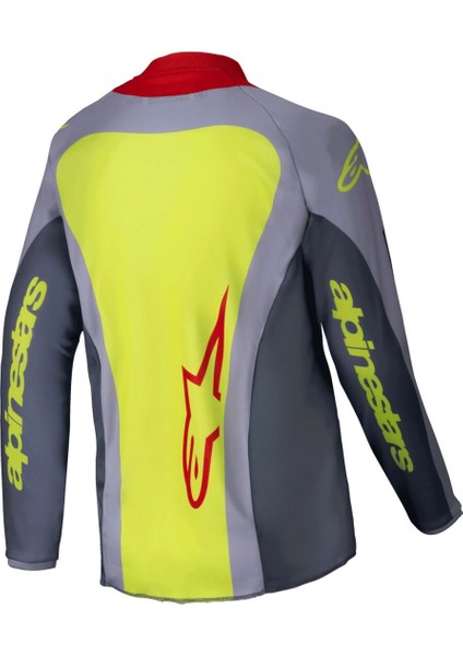 Racer Melt Off-Road Genç Motosiklet Jerseyi Kırmızı Gri fiyatları